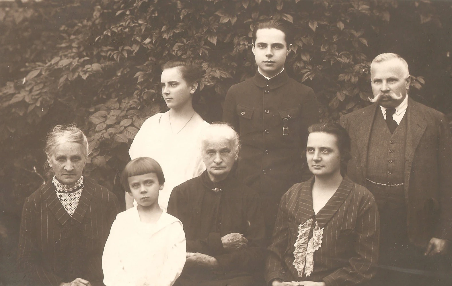 Rodzina Baranieckich na fotografii z 1926 roku