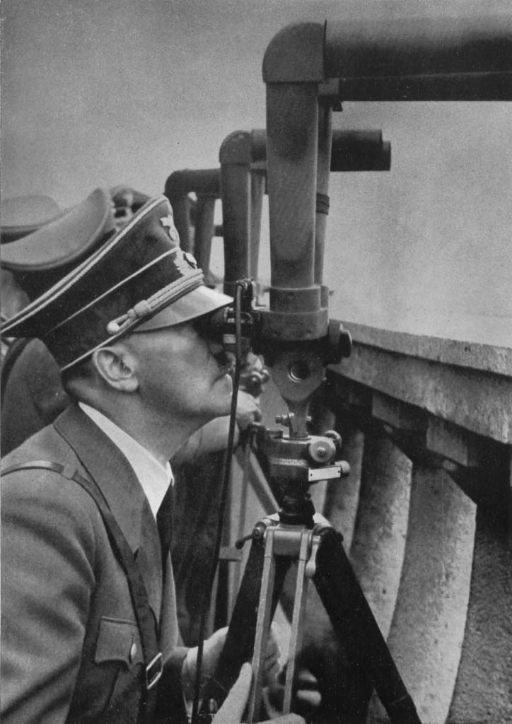 Hitler on the church tower