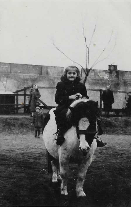 Krysia Gągałka around 1955