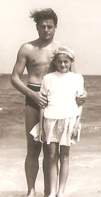 Stanisław Gągałka with Krysia