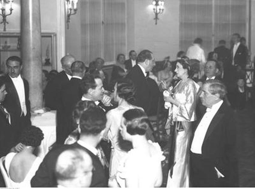 A ball at Hotel Europejski